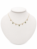 Collar Esmeraldas y Diamantes
