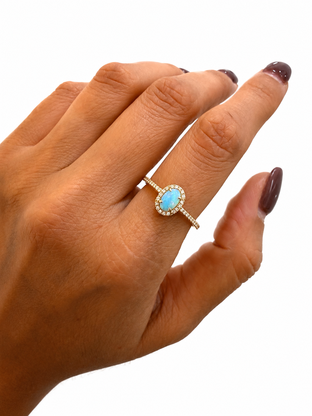 Anillo Opalo Oval