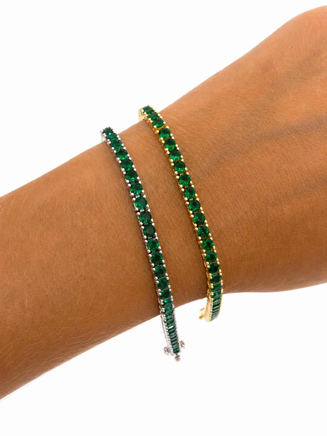 Pulsera Tennis Verde