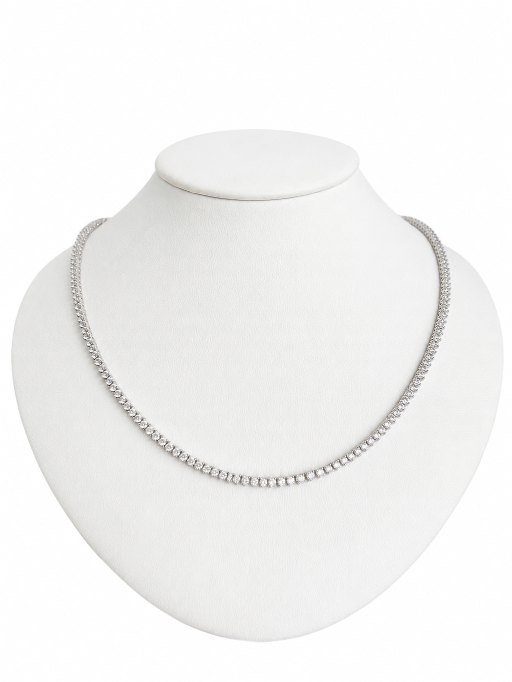 Collar Tennis 3Prong plata