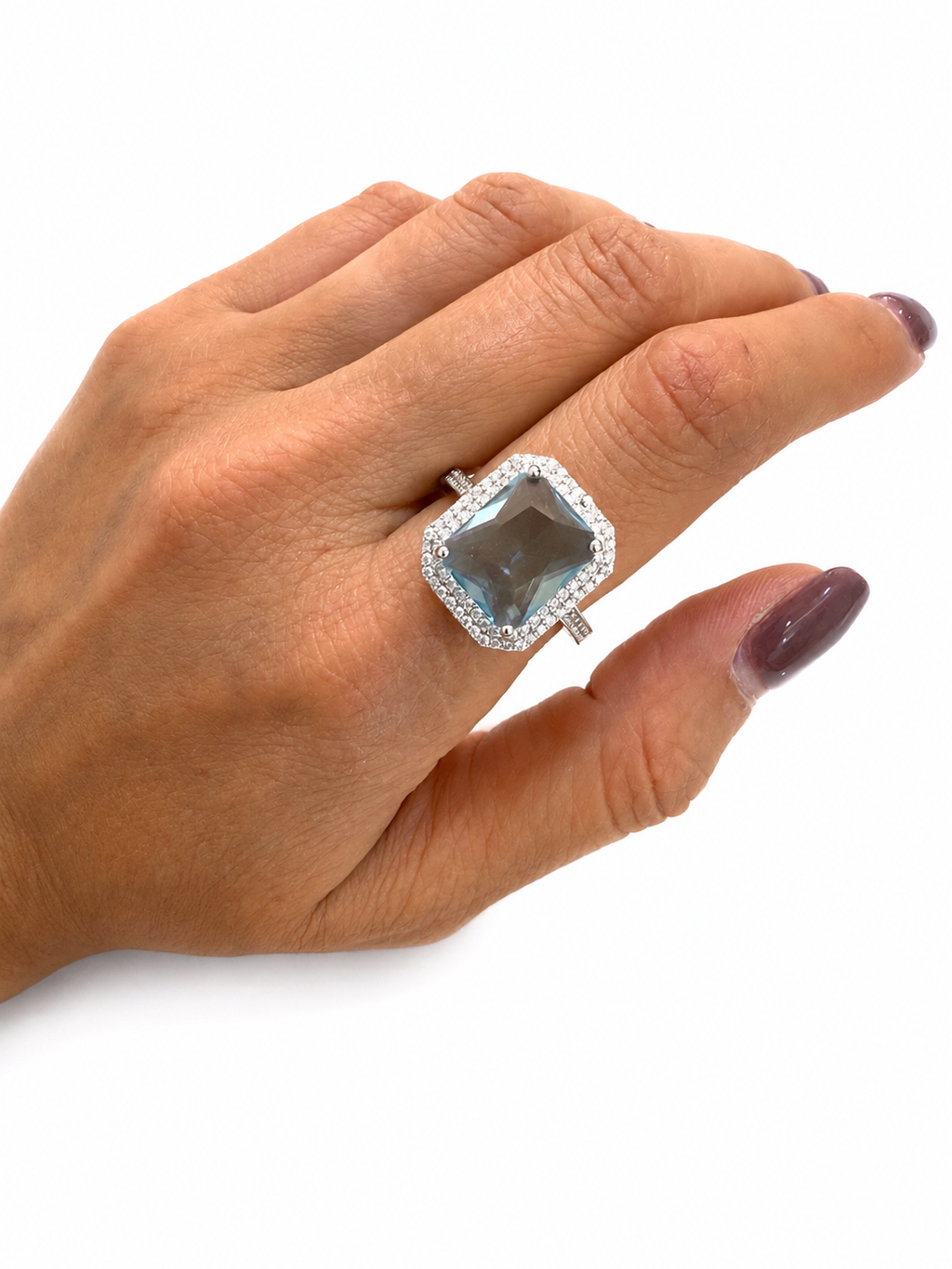 Anillo Doble Halo