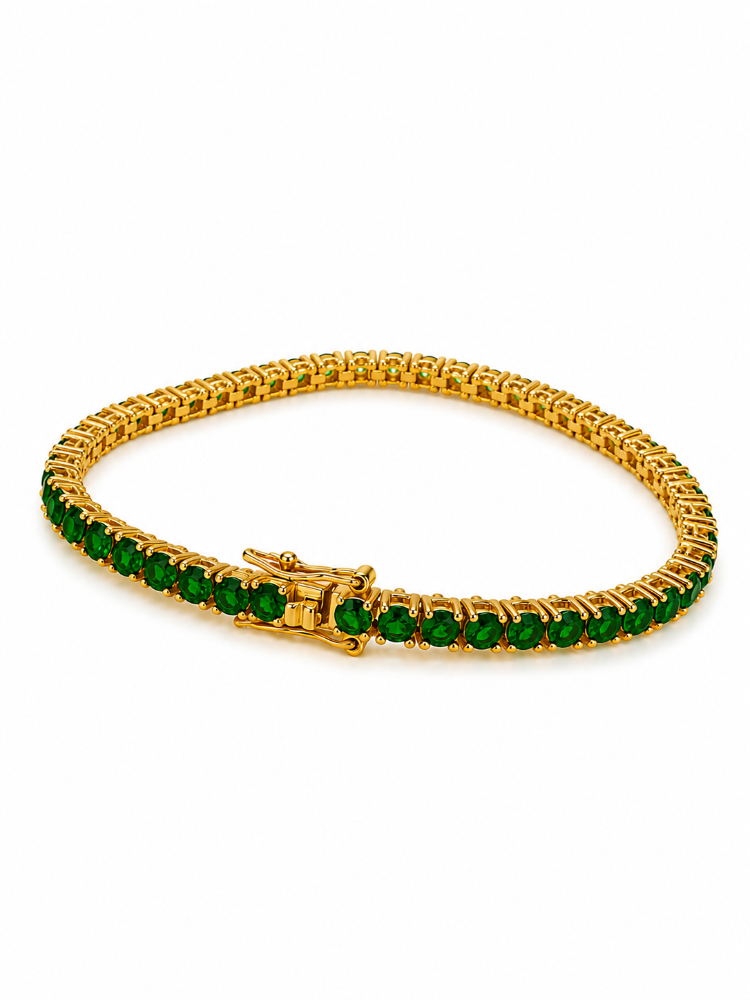 Pulsera Tennis Verde