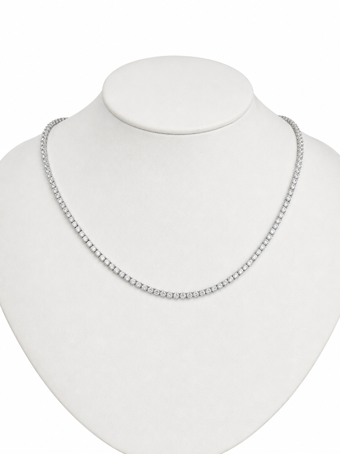 Tenis Necklace 5 cts Diamantes Laboratorio