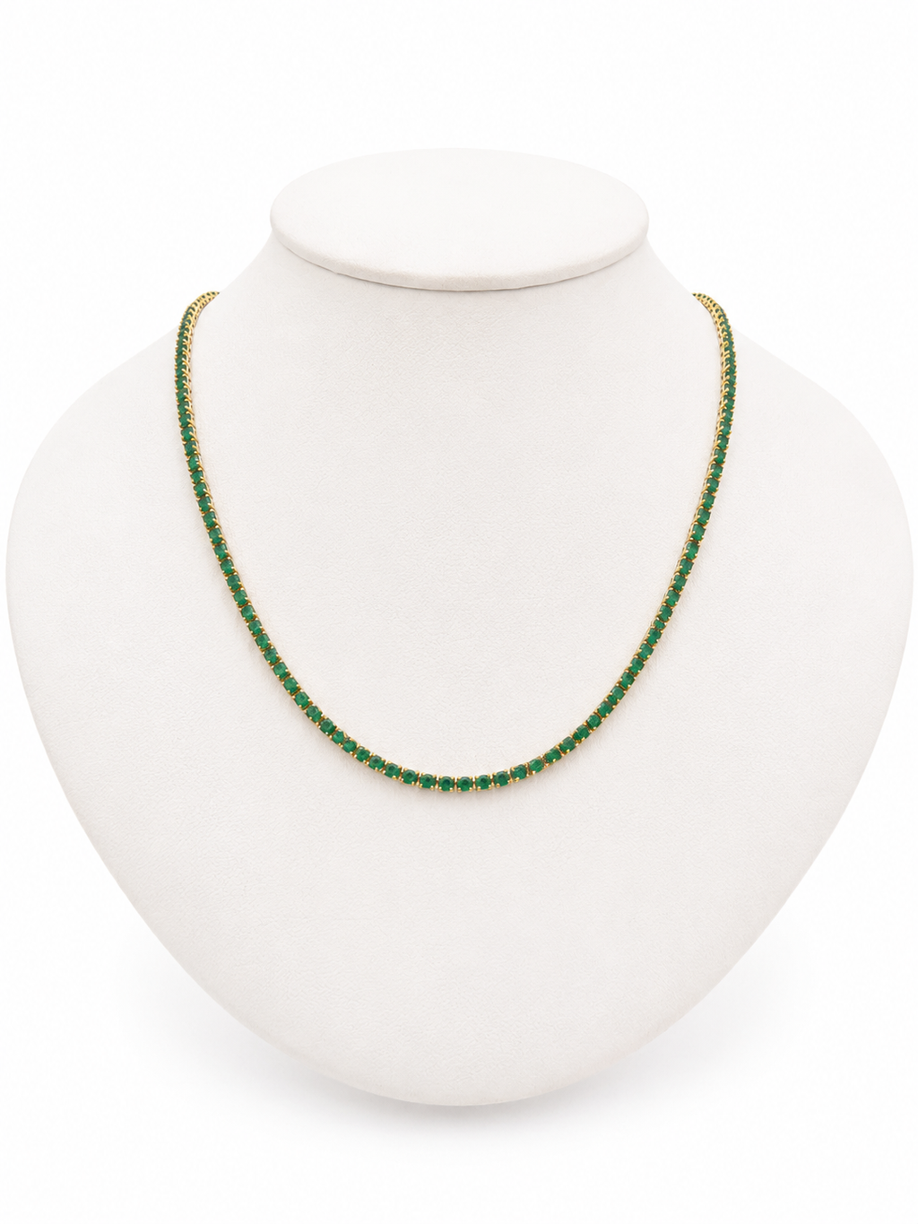 Tennis Necklace Esmeralda