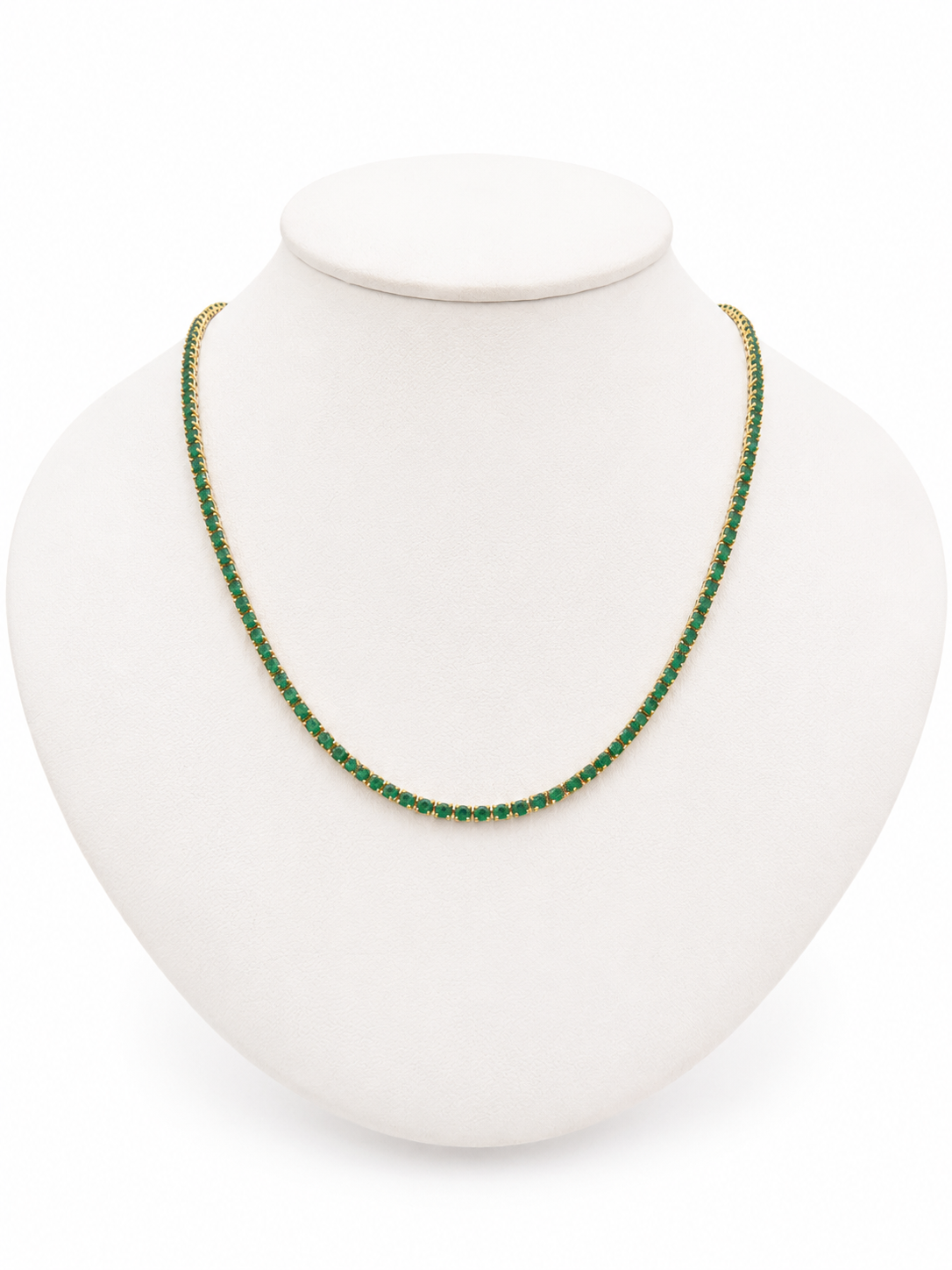 Tennis Necklace Esmeralda