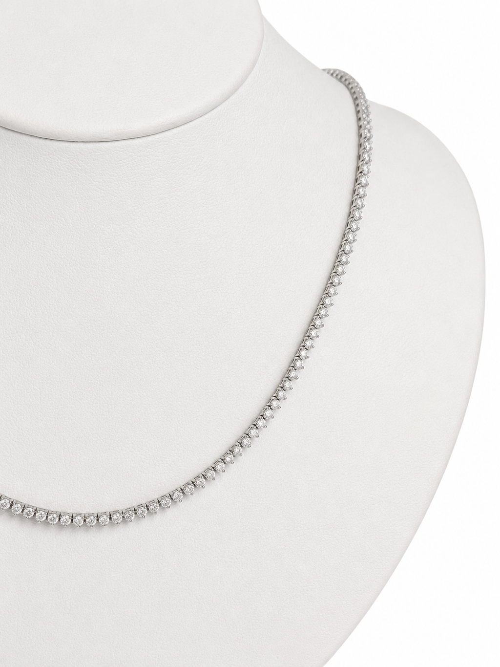 Tenis Necklace 5 cts Diamantes Laboratorio