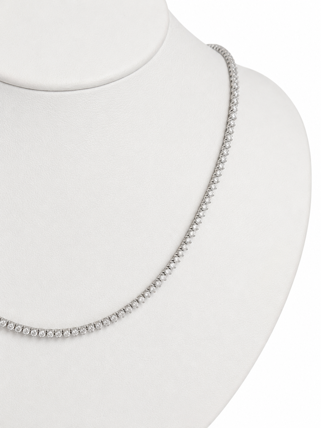Tenis Necklace 5 cts Diamantes Laboratorio