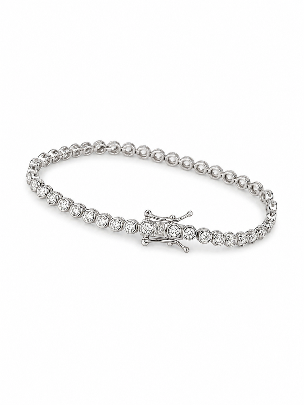 Pulsera Bisel Plata
