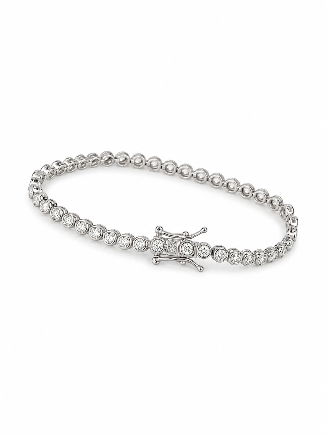 Pulsera Bisel Plata
