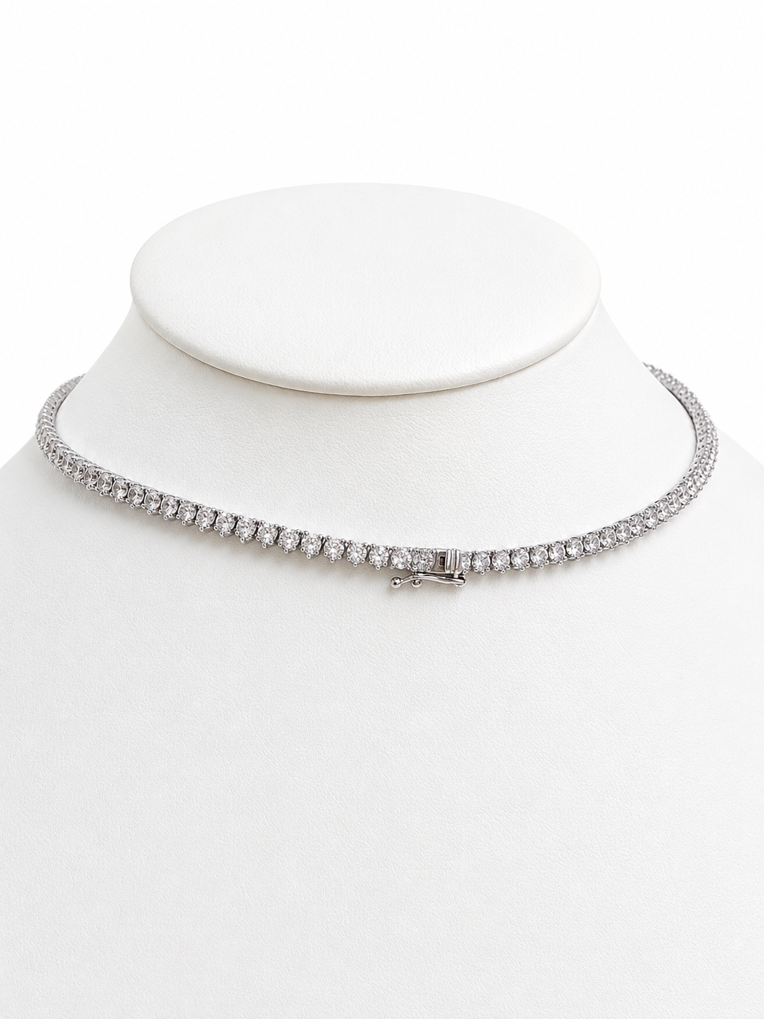 Collar Tennis 3Prong plata