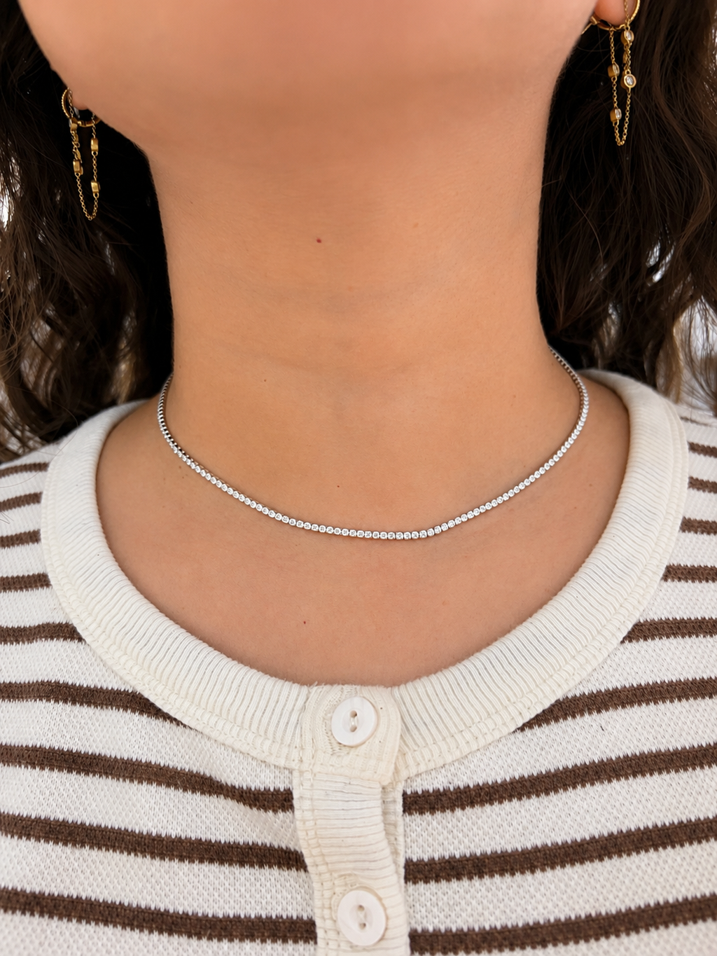 Collar Tennis 1.75mm Plata