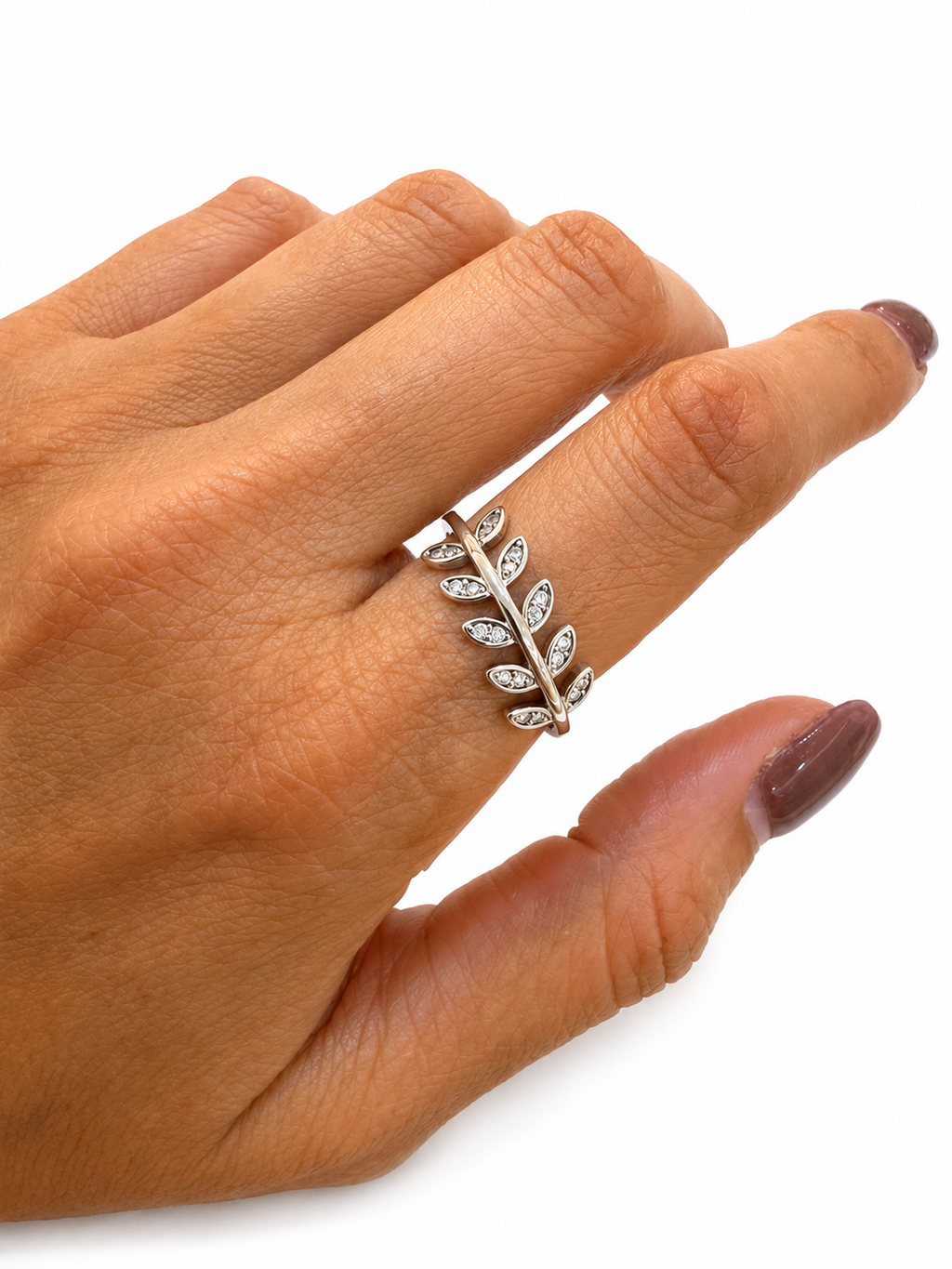 Anillo Hojas