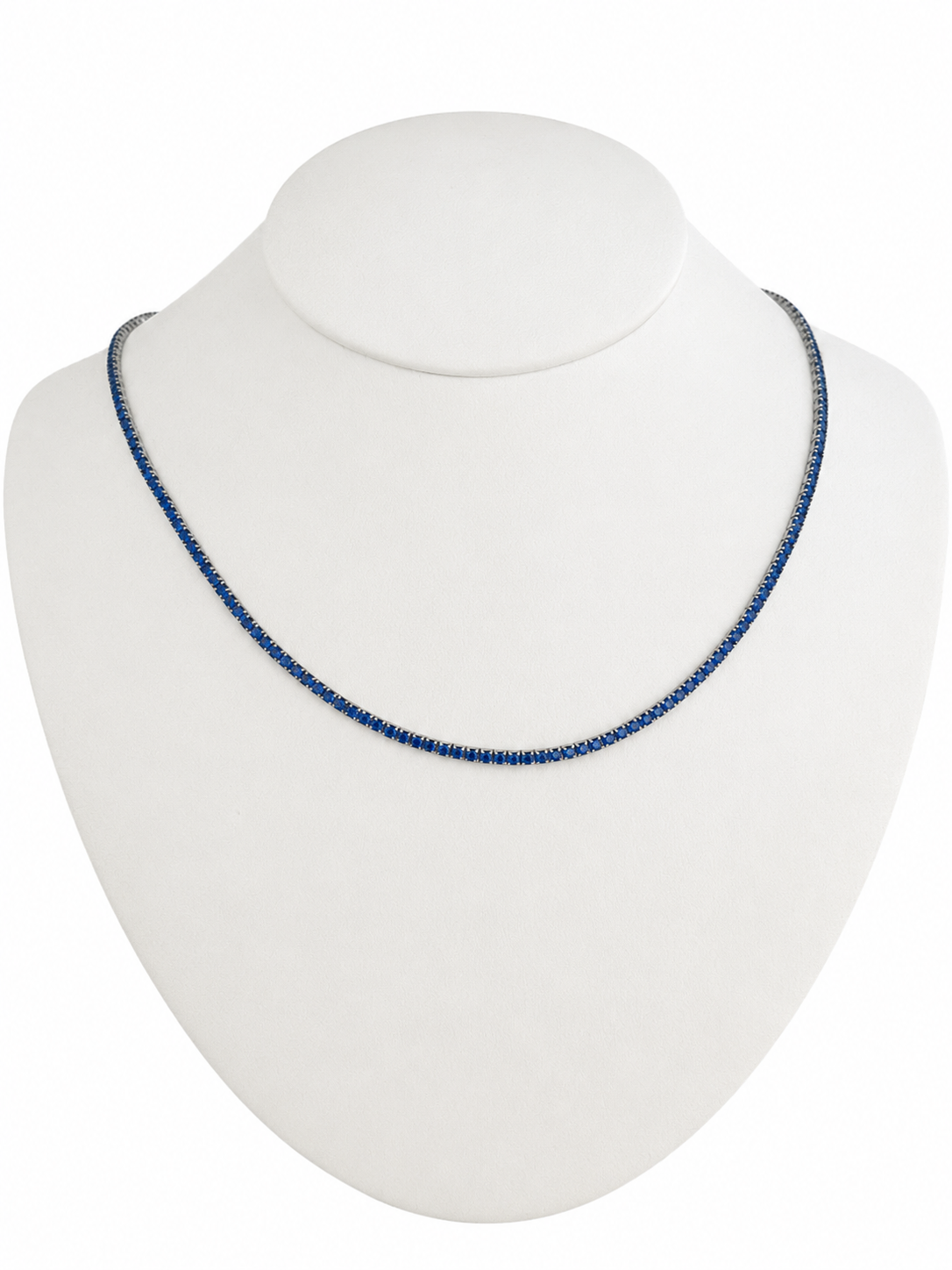 Collar Tenis Plata Colores