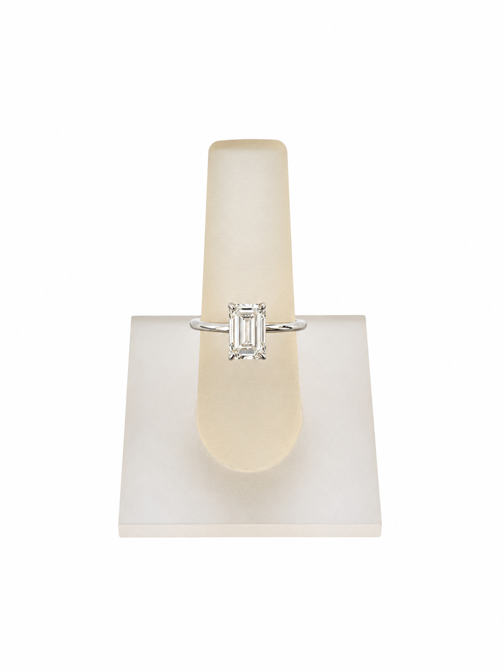 Anillo Diamante Laboratorio Emerald Cut 2.05 cts