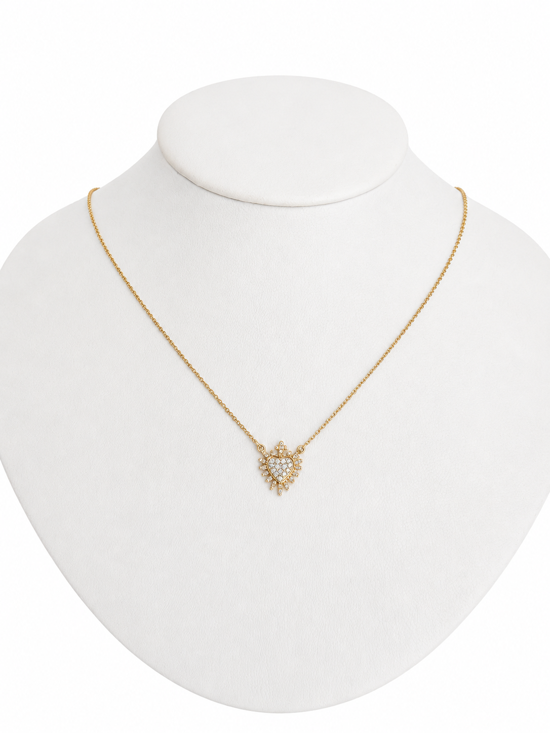 Collar Sagrado Corazón Oro