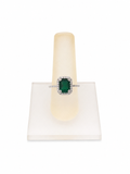 Anillo "Beatriz" Esmeralda