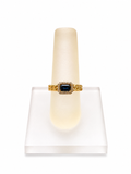 Anillo Eslabon Zafiro