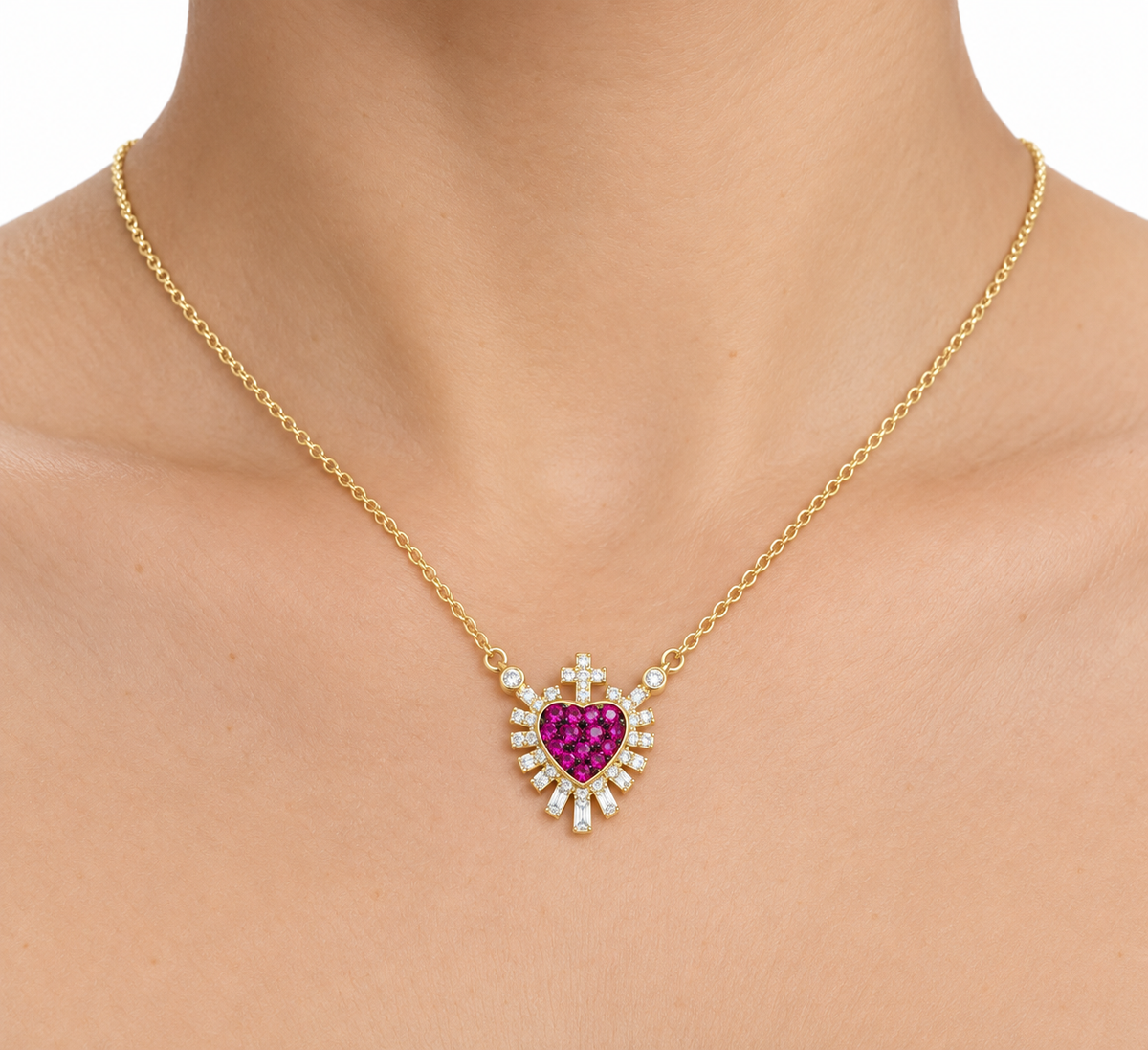 Sagrado Corazon Plata
