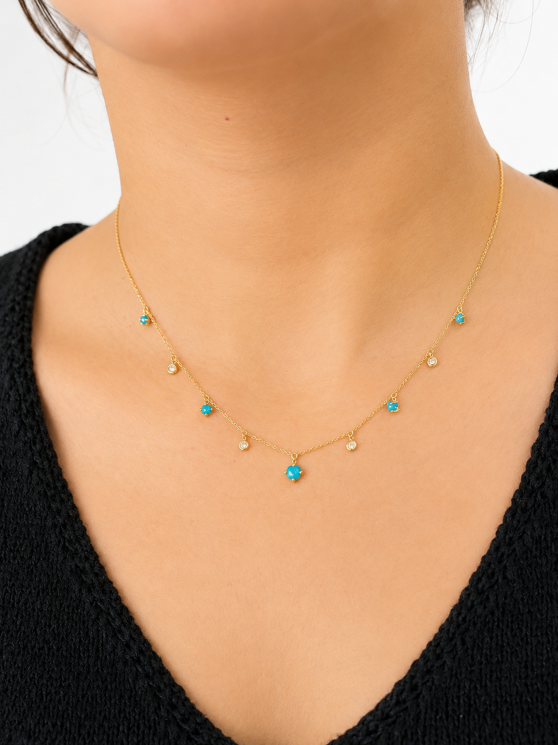 Collar Turquesas