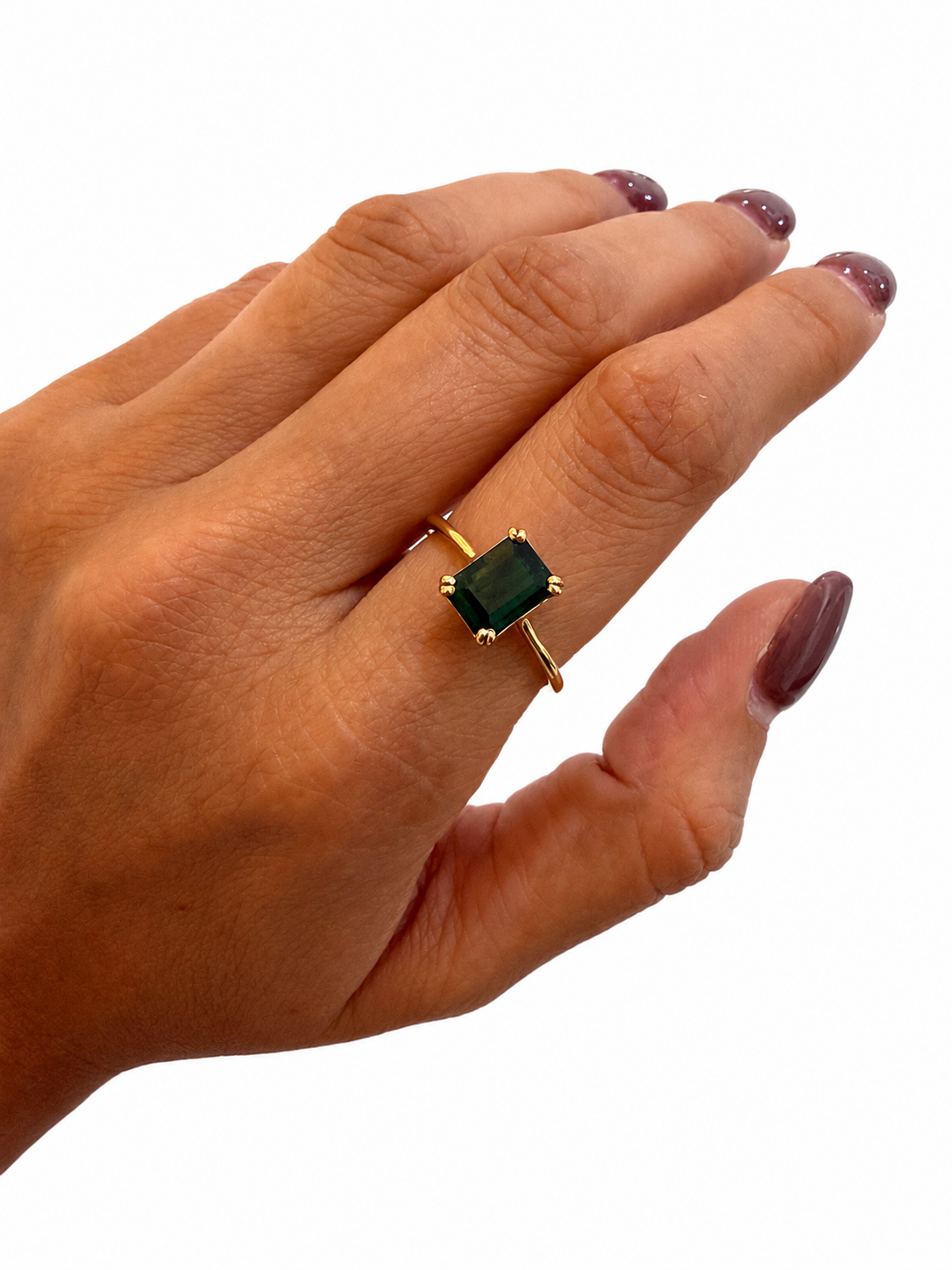 Anillo Esmeralda "The Basic One"