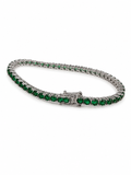 Pulsera Tennis Verde