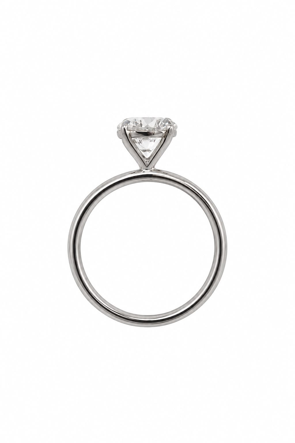 Anillo Diamante Laboratorio Corte Redondo 1.05 cts