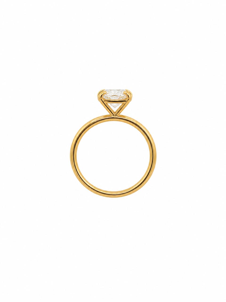 Anillo Diamante Laboratorio Corte Redondo 2.00 cts