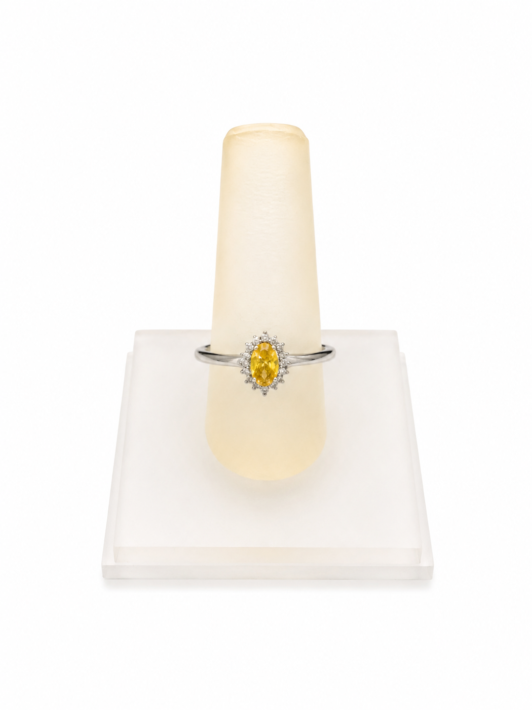 Anillo Lady Di Plata