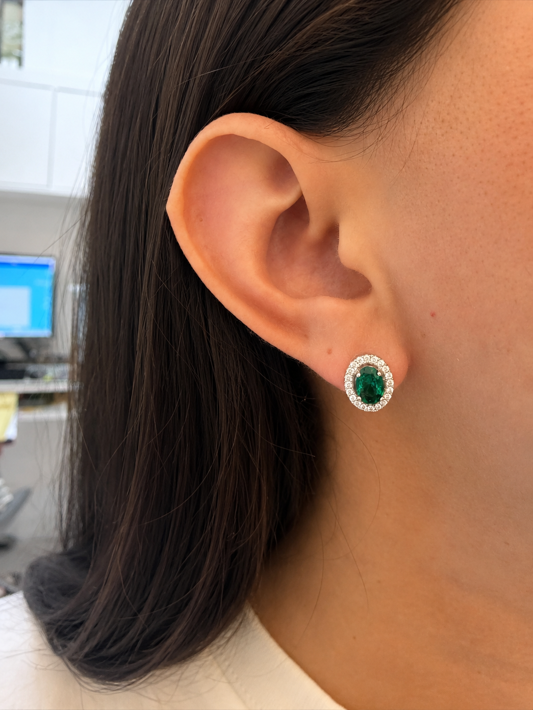 Broquel Oval Verde
