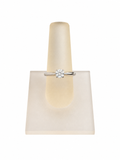 Anillo Diamante Natural Corte Redondo .53 cts