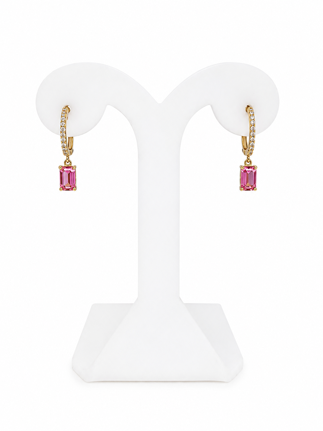 Arete Zafiro Rosa