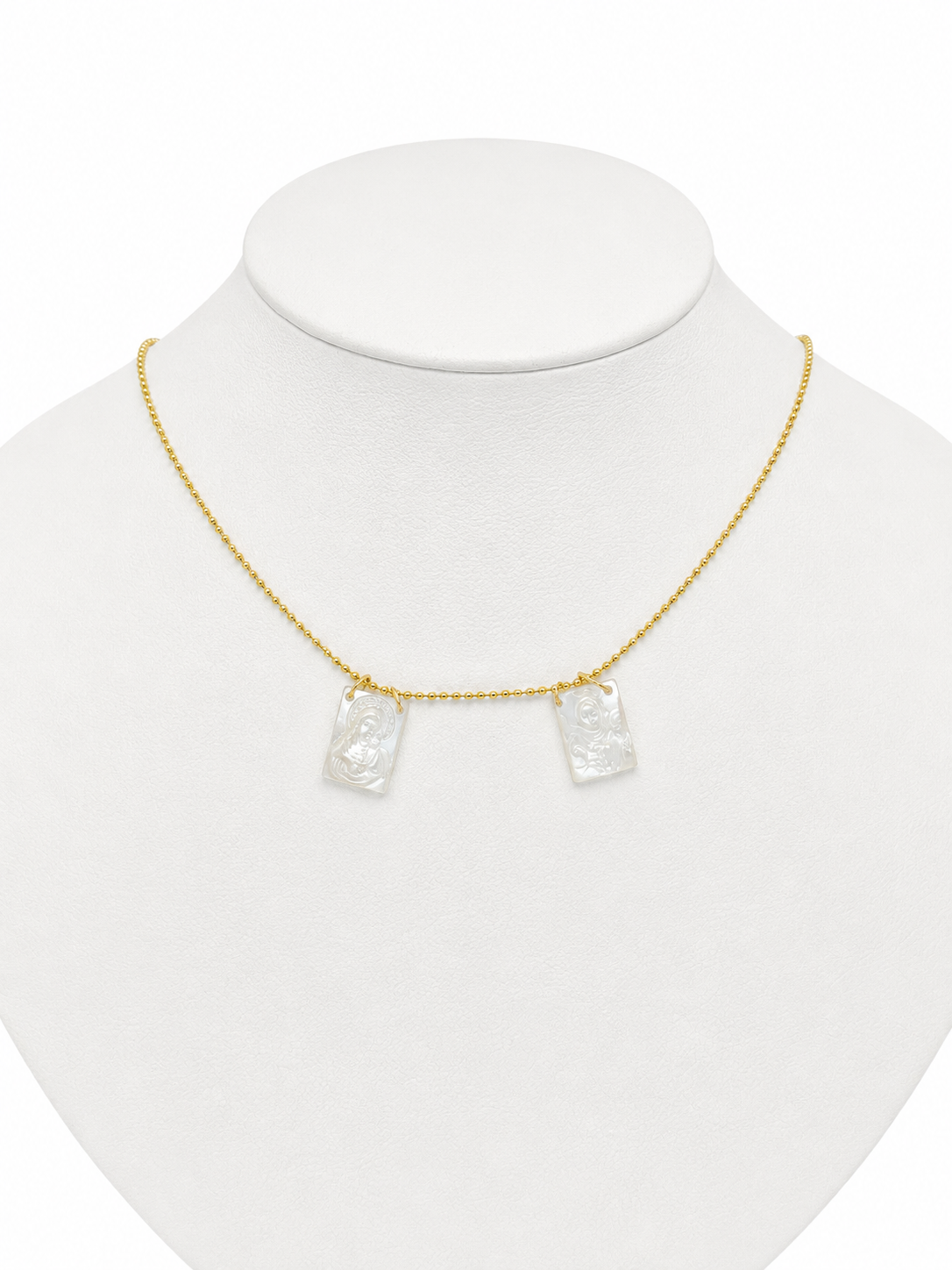 Collar Escapulario Plata