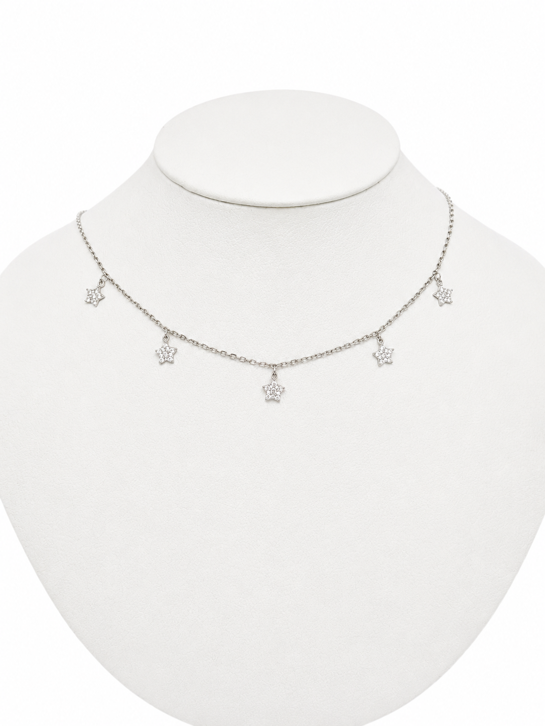 Collar Estrellas Plata