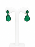 Arete Doble Gota Verde
