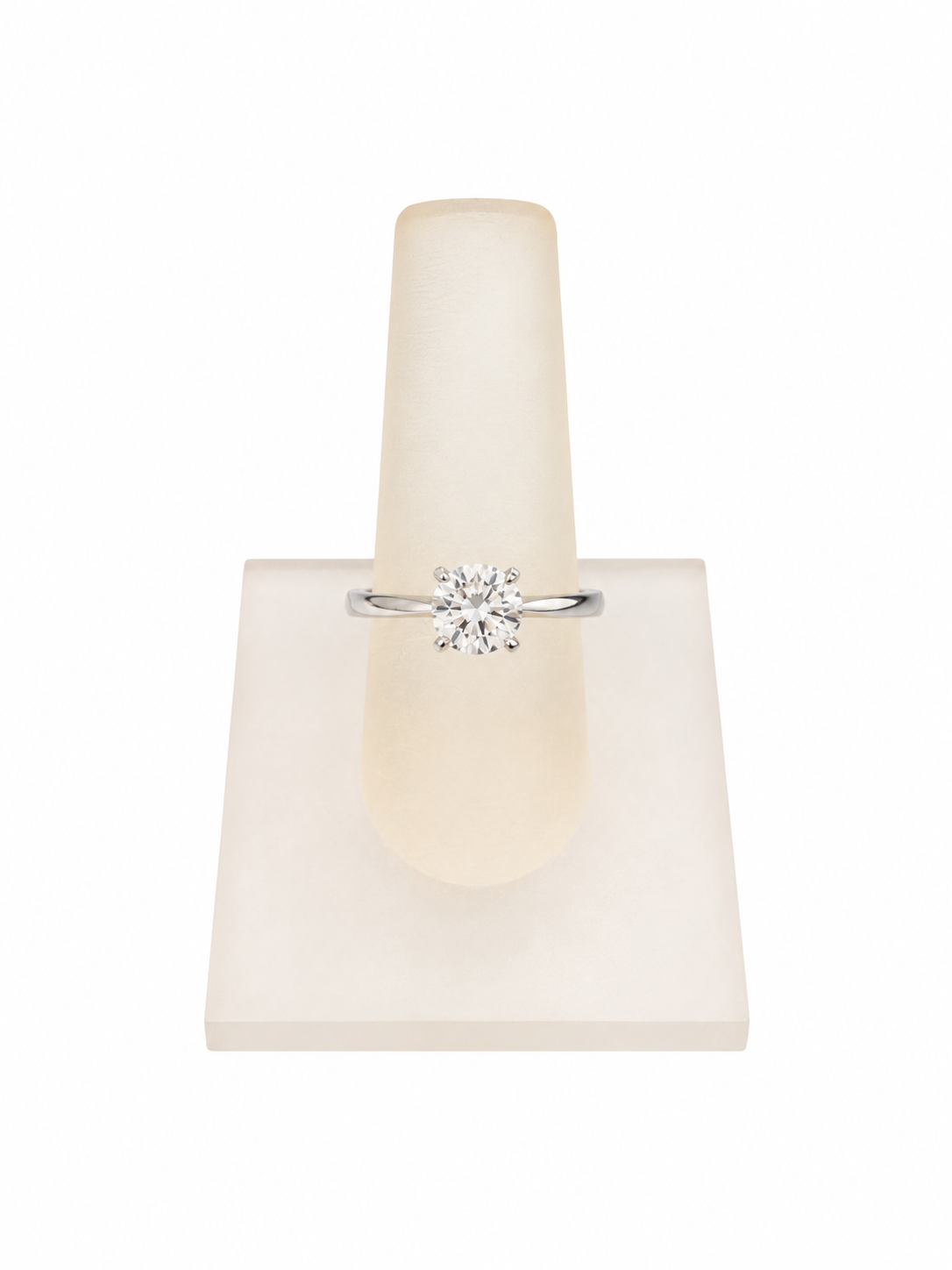 Anillo Diamante Natural Corte Redondo 1.20 cts