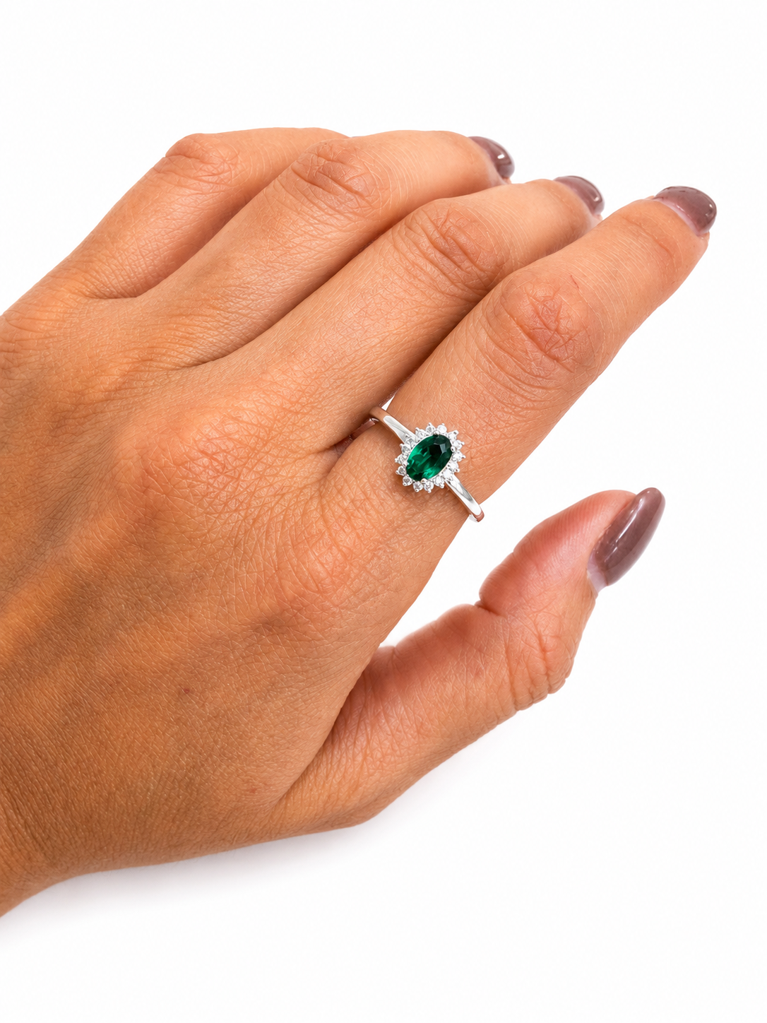 Anillo Lady Di Plata