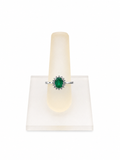 Anillo Lady Di Esmeralda