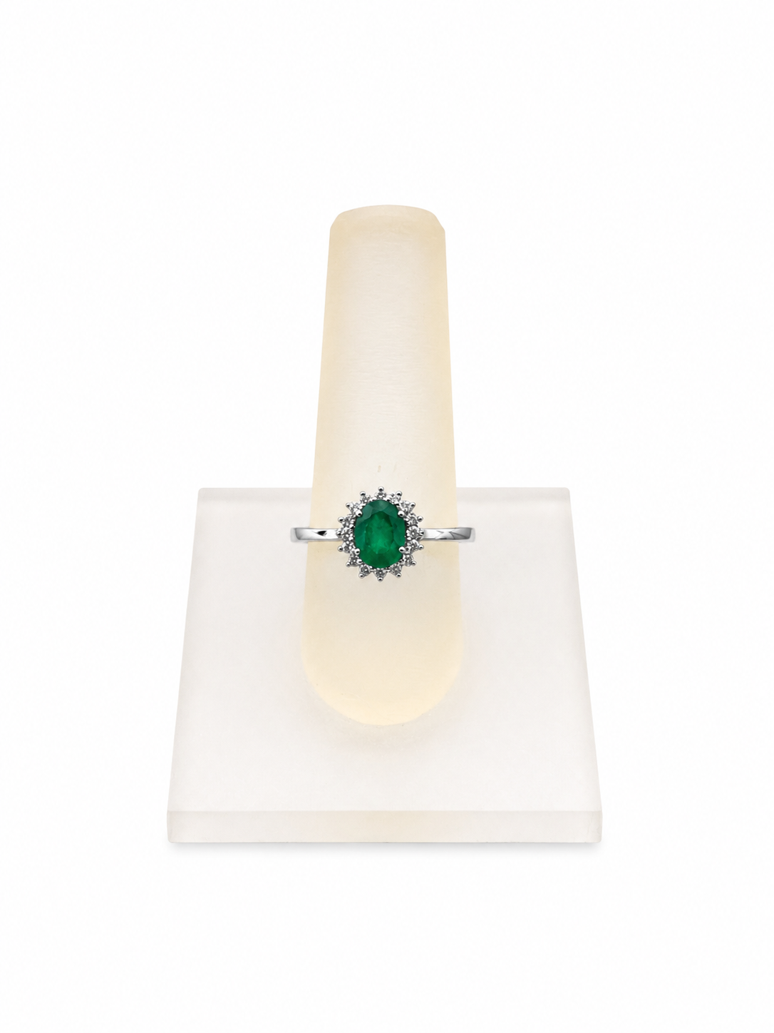 Anillo Lady Di Esmeralda
