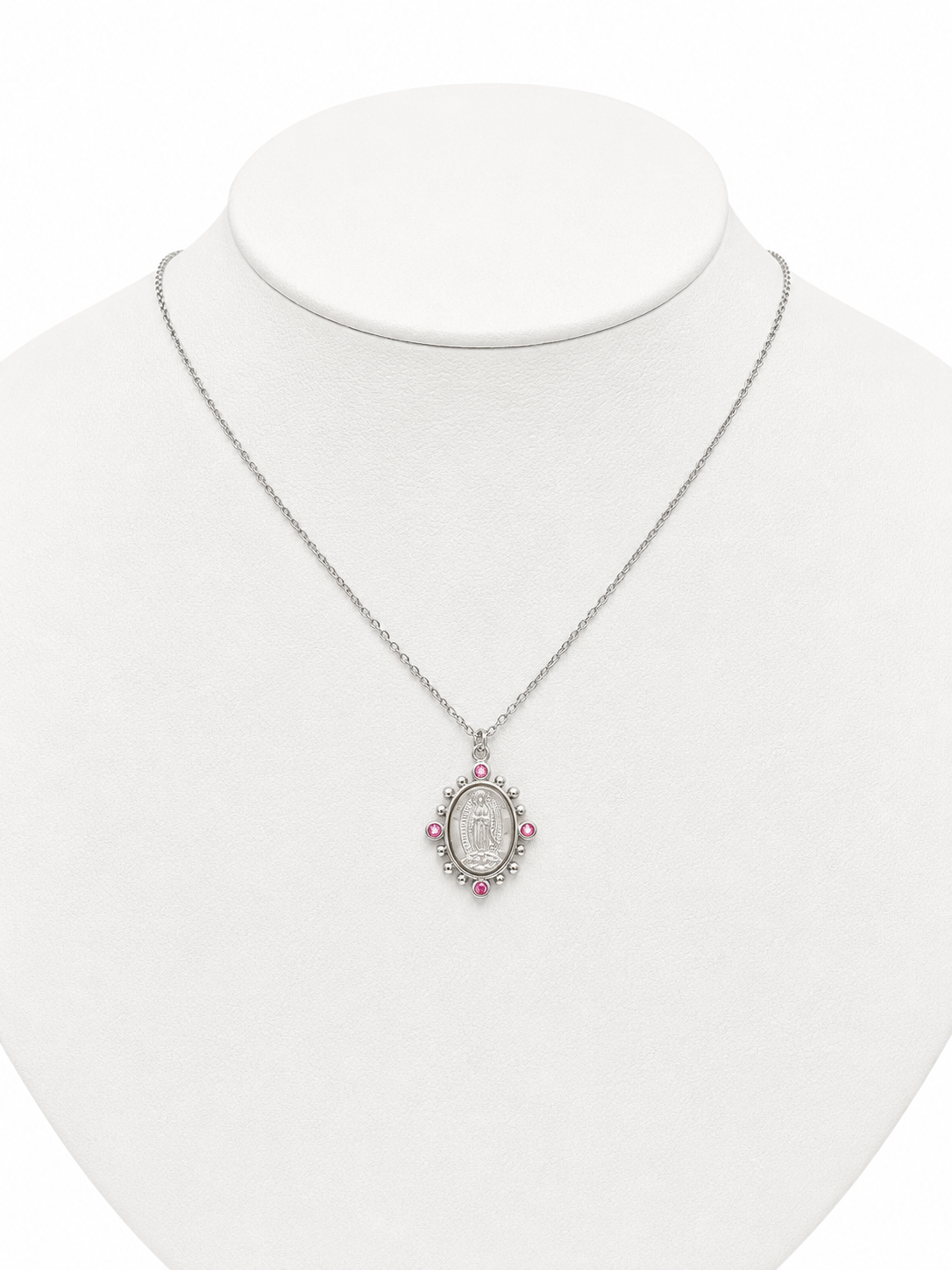 Collar Medalla Plata