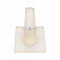 Anillo Diamante Natural Corte Redondo .87 cts