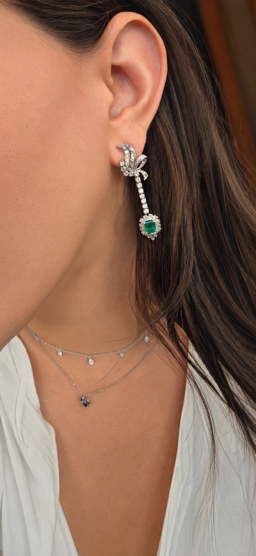 Vintage emerald