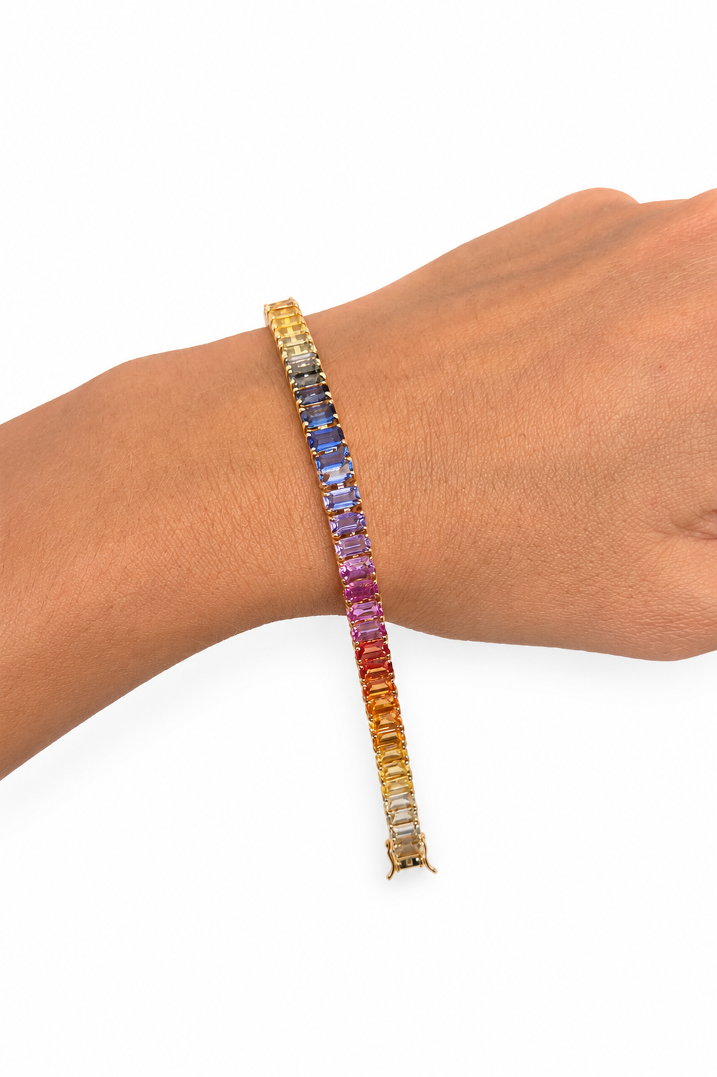 Rainbow Tennis bracelet