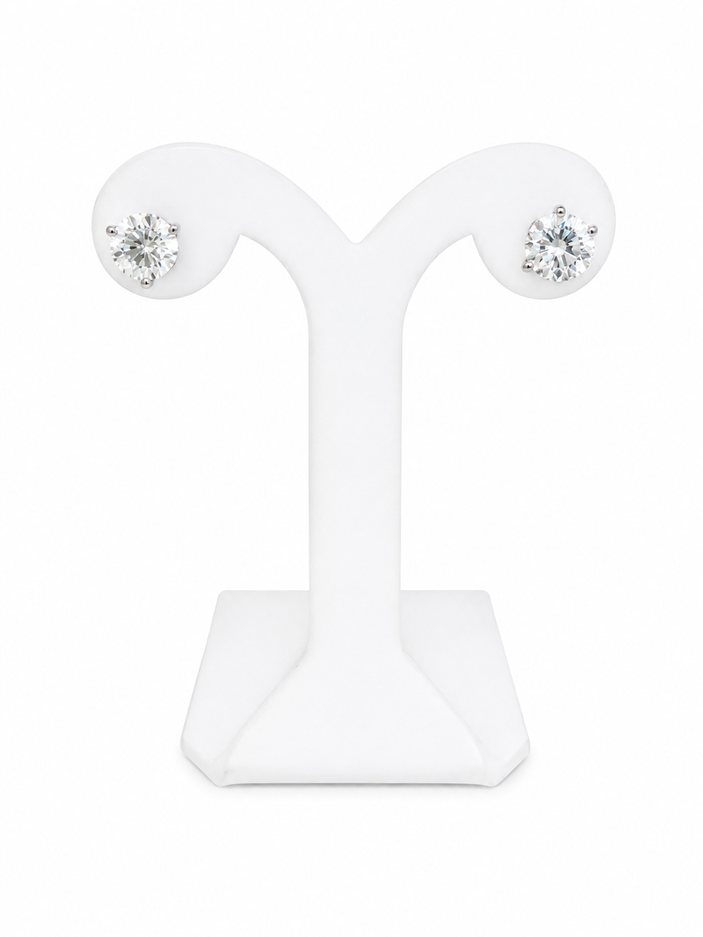Solitario Diamante Lab Martini Stud