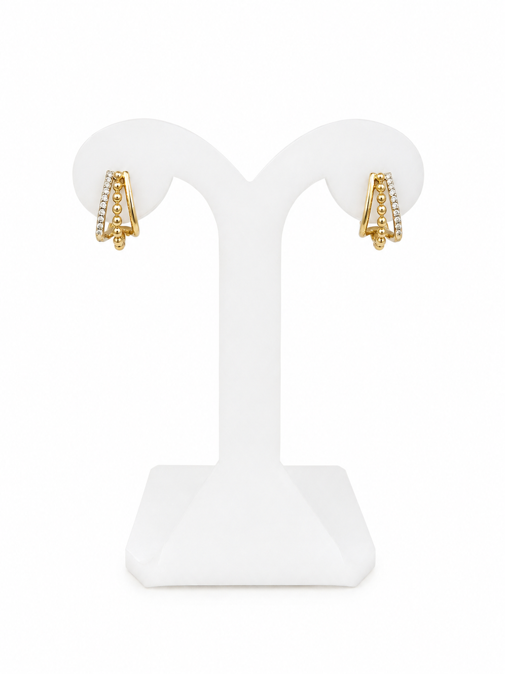 Arete triple de diamantes